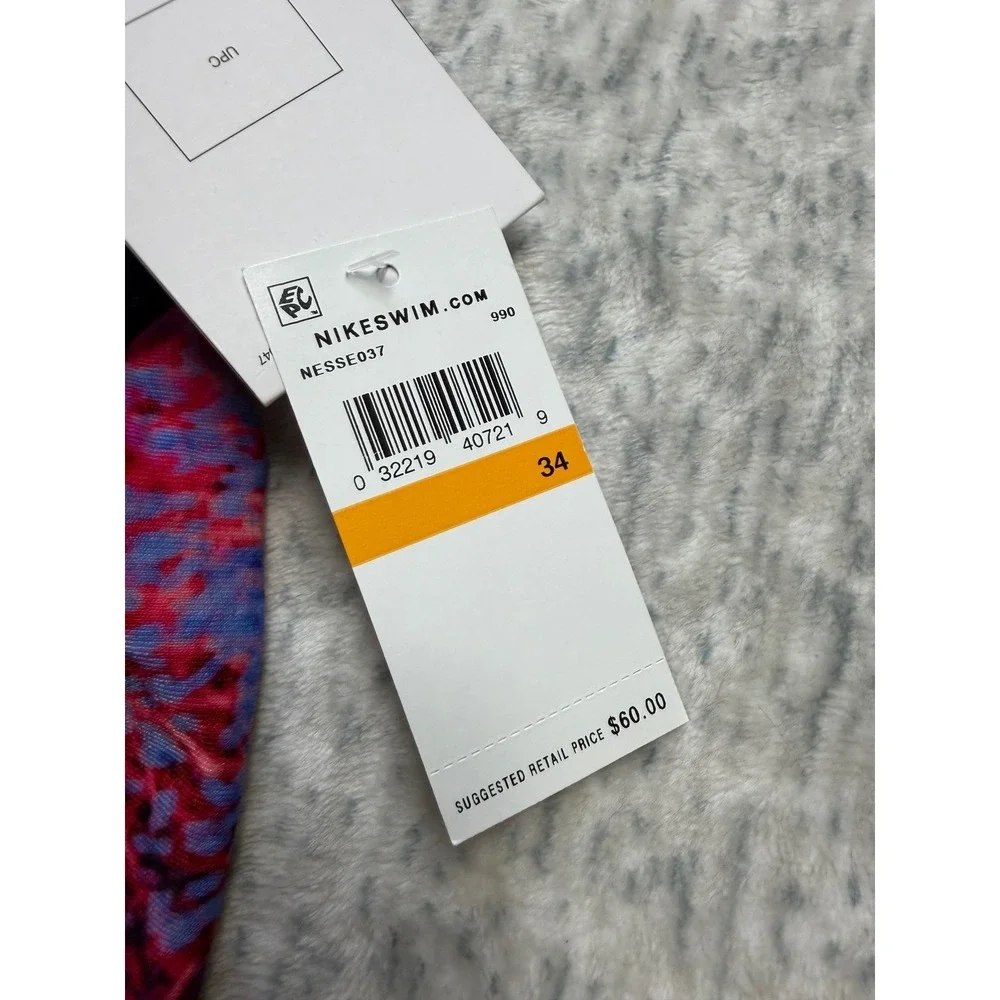 Nike Hydrastrong Mens Swim Jammers USA Olympic Team Navy‎ Pink NESSE037 Size 34